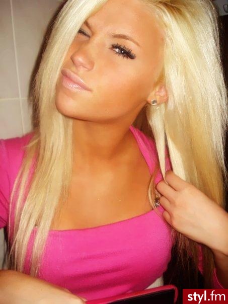Blond Rozpuszczone Proste Na co dzień Długie Fryzury