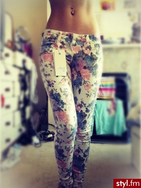 Jeansy Spodnie Moda