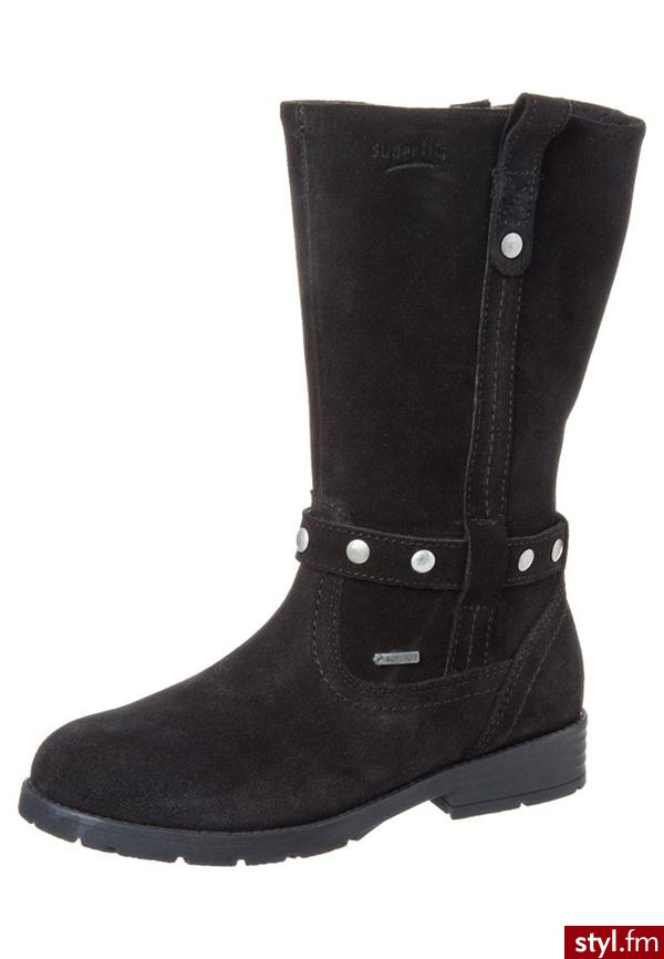 Superfit Śniegowce czarny 00120 - Pozostałe Buty Moda