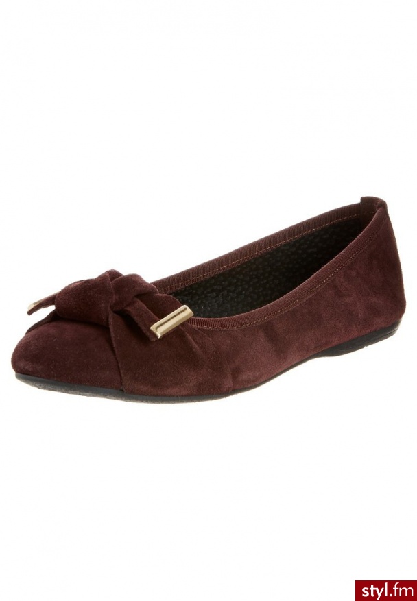 zign Baleriny czerwony (4967) - Balerinki Buty Moda