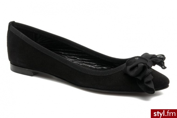 Georgia Rose BALERINKI GRIMELIA BY GEORGIA ROSE (Czarny) - Balerinki Buty Moda
