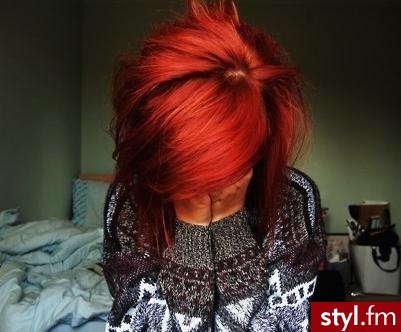 Rude Rozpuszczone Proste Na co dzień Średnie Fryzury