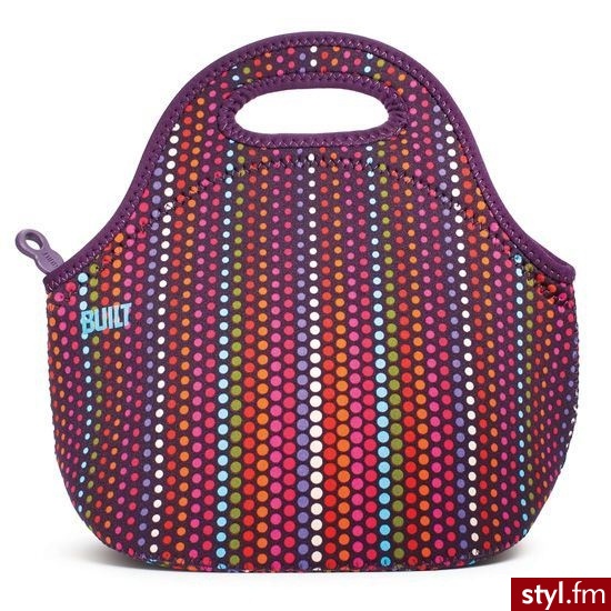 BUILT Gourmet Torebka na lunch (Micro Dot) - Torby podróżne Torebki Moda