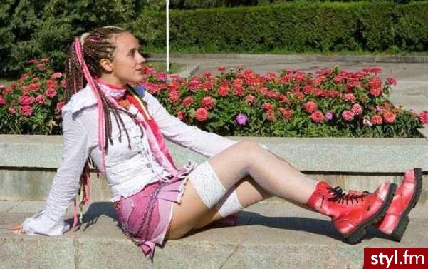 Punk Rock Alternatywne Średnie Fryzury