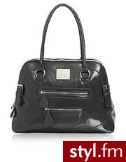 Fiorelli Large Patent Triple Zip Bag - Pozostałe Torebki Moda