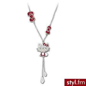 Hello Kitty & Swarovski - Naszyjniki Biżuteria Moda