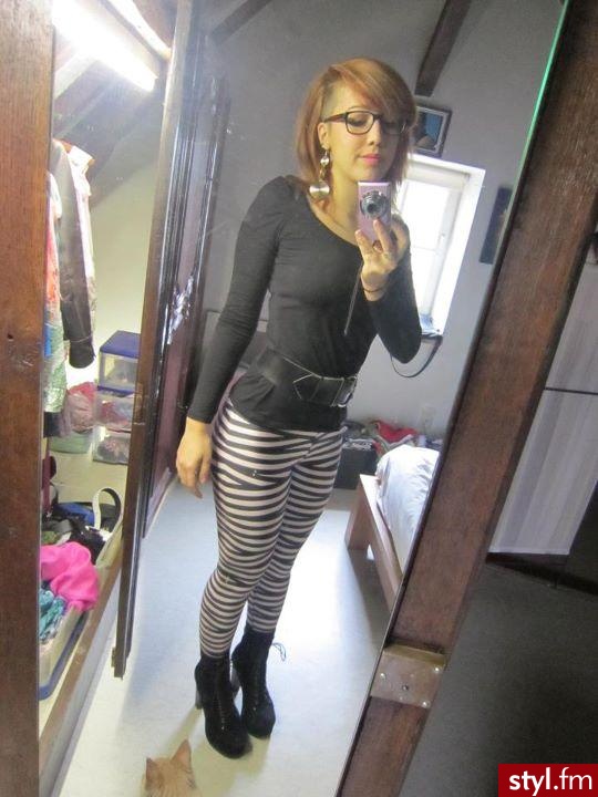Leginsy Spodnie Moda