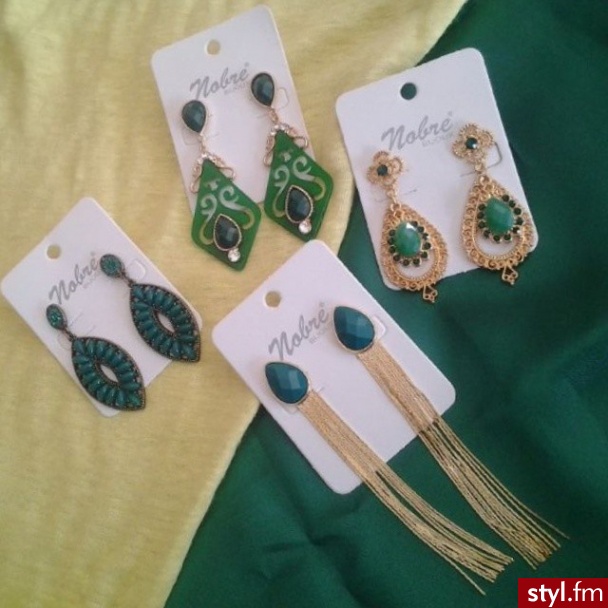 Kolczyki Biżuteria Moda