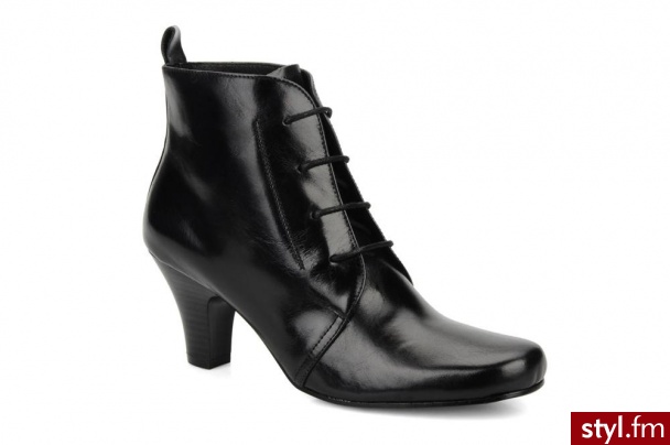 Elizabeth Stuart PÓŁBUTY I BOTKI BIFFY BY (Czarny) - Botki Buty Moda