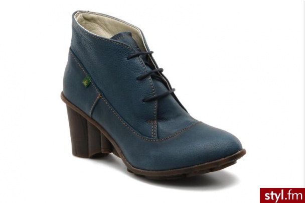 El Naturalista PÓŁBUTY I BOTKI ANJI N°893 BY EL NATURALISTA (Niebieski) - Botki Buty Moda