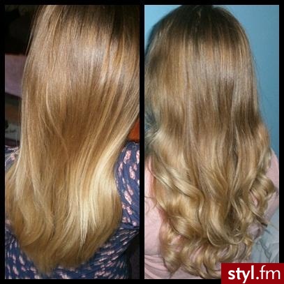 Blond Rozpuszczone Kręcone Na co dzień Długie Fryzury