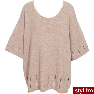 Surface To Air Oversized cut out sweater - Polyvore. Pobrano ze strony: http://www.polyvore.com/surface_to_air_oversized_cut/thing?id=20989573 - Pozostałe Ciuchy Moda