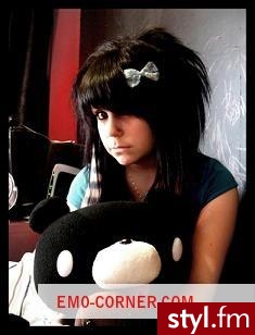 EMO Alternatywne Średnie Fryzury