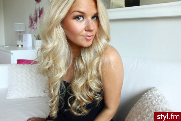 Blond Rozpuszczone Kręcone Na co dzień Długie Fryzury