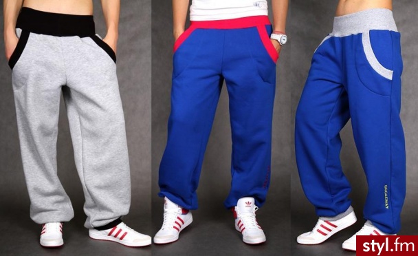 Dresowe Spodnie Moda