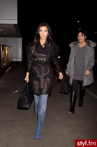 Kim Kardashian and Kris Jenner - Moda uliczna Inne Moda