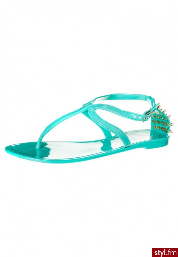 Colors of California Japonki turkusowy HC.J0028 - Klapki Buty Moda