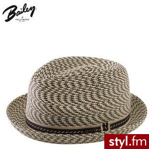 Bailey MANNES Tear Drop Straw Trilby Hat - Natural - Polyvore. Pobrano ze strony: http://www.polyvore.com/cgi/thing?id=31433857 - Nakrycia głowy Dodatki Moda
