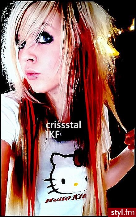 crissstal IKF ;) . - EMO Alternatywne Średnie Fryzury