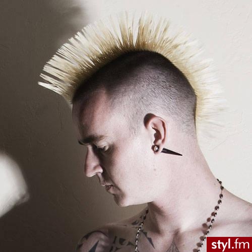 Punk Rock Alternatywne Średnie Fryzury