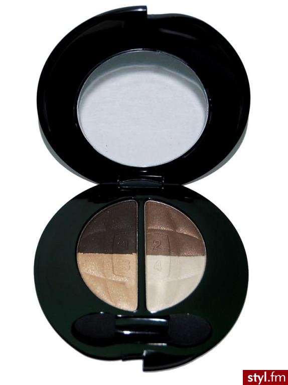 Astor Color Vision Eye Shadow Palette Cienie do powiek  Odcień 145 Smokey Brown - Dzienne Makijaże