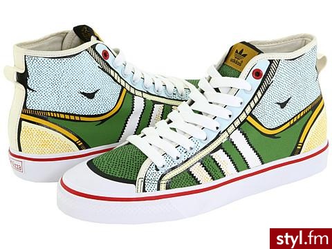 adidas originals nizza hi hand-drawn - Pozostałe Buty Moda