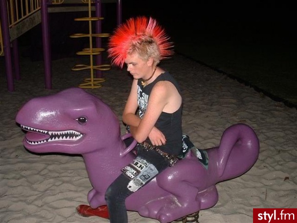 Punk Rock Alternatywne Średnie Fryzury