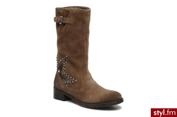 Coco et abricot PÓŁBUTY I BOTKI CALSA BY COCO ET ABRICOT (Brązowy) - Botki Buty Moda