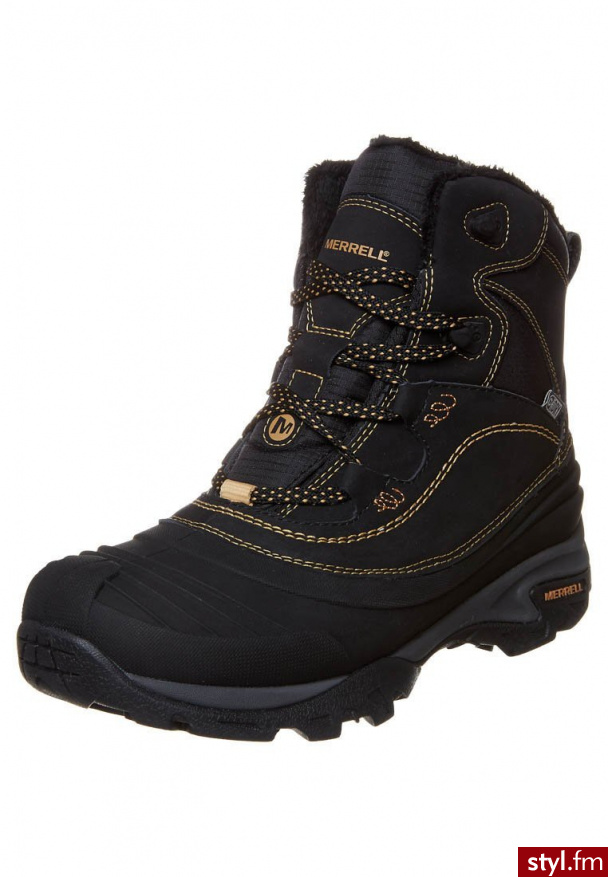Merrell SNOWBOUND MID WTPF Buty trekkingowe czarny (J48852) - Pozostałe Buty Moda