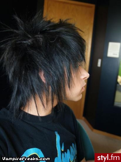 EMO Alternatywne Średnie Fryzury
