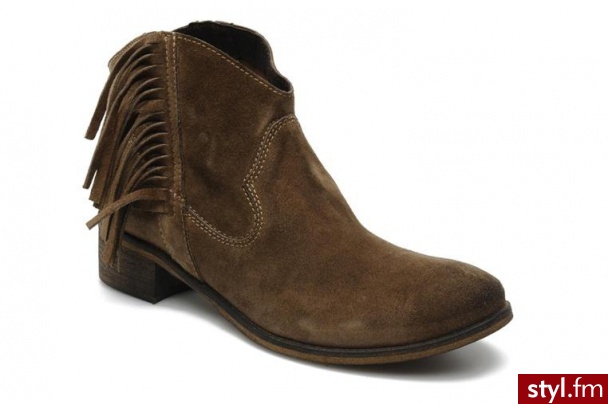 Méliné PÓŁBUTY I BOTKI MANAGE BY MÉLINÉ (Brązowy) - Botki Buty Moda