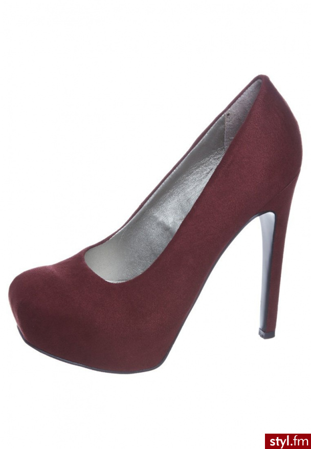 Even&Odd Szpilki czerwony (A37082) - Szpilki Buty Moda