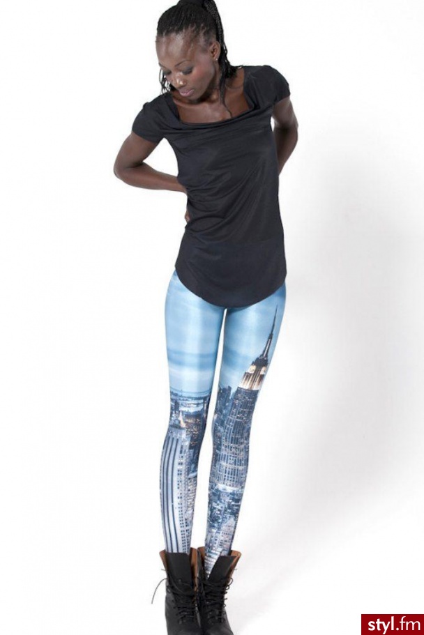 Leginsy Spodnie Moda