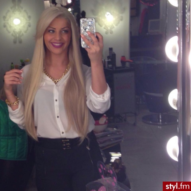 Blond Rozpuszczone Proste Na co dzień Długie Fryzury