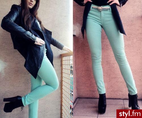Leginsy Spodnie Moda