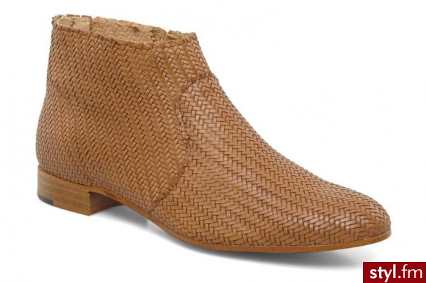 Georgia Rose PÓŁBUTY I BOTKI G2 TOILE W BY (BEŻOWY) (Beżowy) - Botki Buty Moda