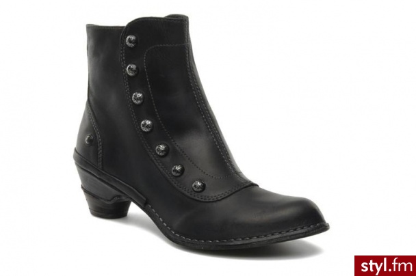 Neosens PÓŁBUTY I BOTKI MAZUELA 637 BY NEOSENS (Czarny) - Botki Buty Moda