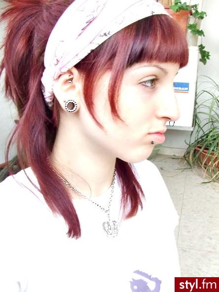 emo - EMO Alternatywne Średnie Fryzury