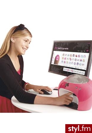 Barbie Doll'd Up Nails Digital Printer firmy Mattel - Paznokcie