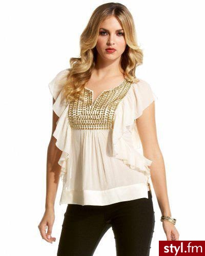 koszulka na wyjścia firmy Bebe - 89$ - Pozostałe Ciuchy Moda