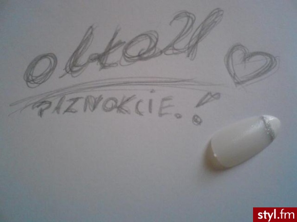 Mi , x 33. ten paznokieć został zrobiony sam przezemnie . - Paznokcie