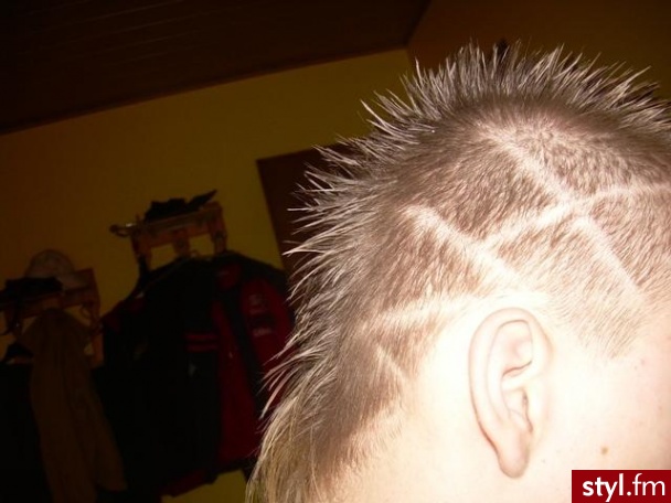 Punk Rock Alternatywne Średnie Fryzury
