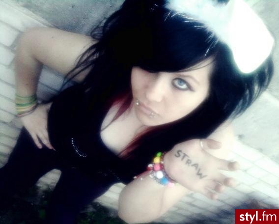 EMO Alternatywne Średnie Fryzury