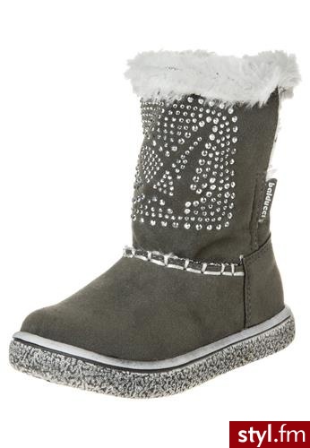 Averis IGLOO Śniegowce szary (131690) - Pozostałe Buty Moda