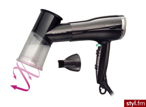 Suszarka Spin Curl dzieki specjalnej nakladce skreca wlosy w naturalne loki i fale. Kosmyki wosow wklada sie w nakladke, gdzie gorace powietrze wiruje, zwijajac wlosy w sznureczki i suszac je. 
Remington Spin Curl D1001 199zl - Misz-masz