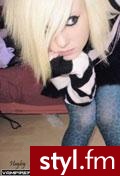 EMO Alternatywne Średnie Fryzury