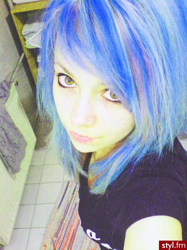 EMO Alternatywne Średnie Fryzury