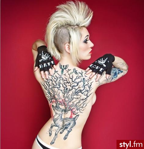 Punk Rock Alternatywne Średnie Fryzury