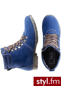 Bonprix Botki sznurowane zielony 960168_515 - Botki Buty Moda