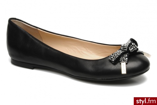 Guess Balerinki Qasima by (Czarny) - Balerinki Buty Moda